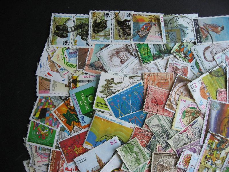 PAKISTAN 200 different, lots of commemoratives here,some mixed condition