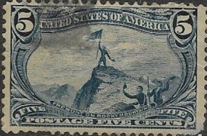 1898 United States   Friemont on the Rockies SC#288 Used