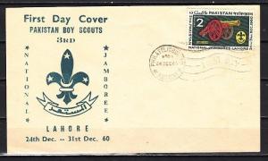 Pakistan, Scott cat. 121. 3rd National Jamboree. First day cover. ^