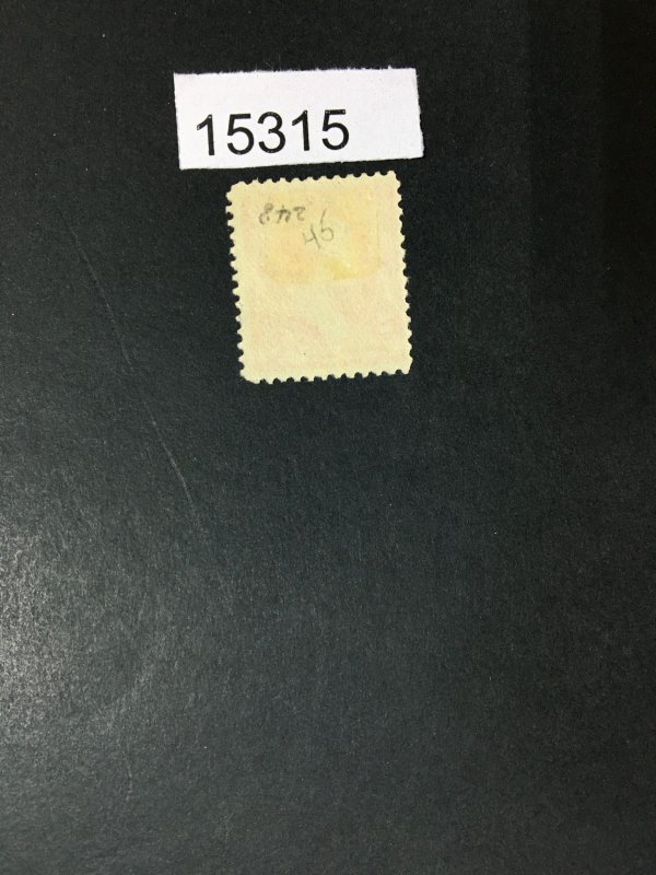 US STAMPS # 248 MINT OG H CAT. $33 LOT #15315