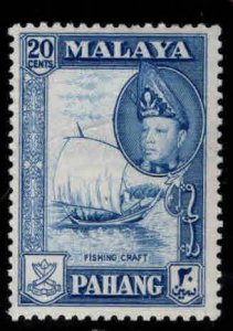 MALAYA-Pahang Scott 78  MNH** 1957 Fishing Boat stamp