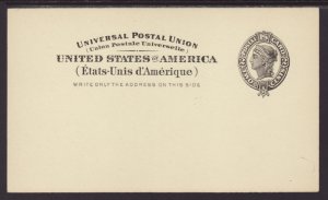 US UX16 Postal Card Unused VF