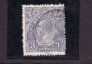 Australia-Sc#30-used-3p ultra KGV-1924-