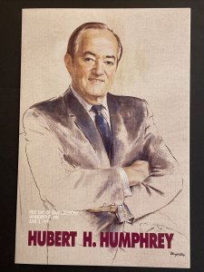 1991 Hubert H. Humphrey Stamp First Day Ceremony Program Sc# 2189