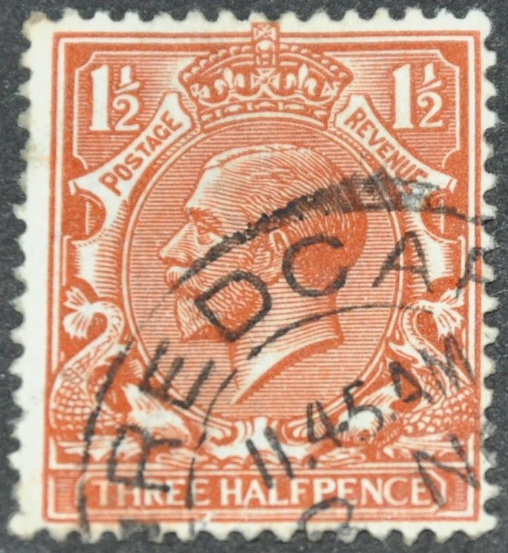 DYNAMITE Stamps: Great Britain Scott #161 - USED