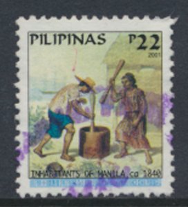 Philippines Sc# 2764 Used  Manila inhabitants  inscribed 2001    see details ...