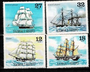 SAMOA 1980 SAILING SHIPS MNG