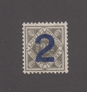 Wurttemberg Scott #O42 MH