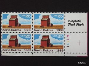 BOBPLATES #2403 North Dakota Plate Block F-VF MNH SCV=$3~See Details for #s/Pos