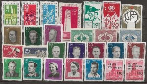 German Democratic Republic S/P sets NH