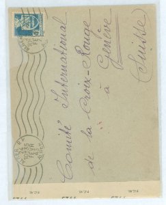 Algeria  1943 Censor cover to Switzerland