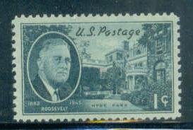 930 1c Roosevelt Fine MNH