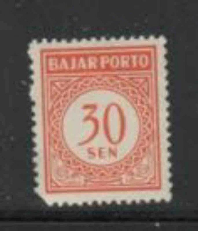 INDONESIA #J76 1958 30s POSTAGE DUE MINT VF NH O.G aa