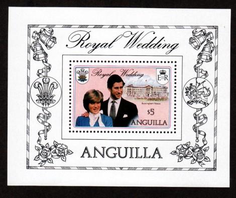 Anguilla 447 Mint NH MNH Souvenir Sheet Royal Wedding!