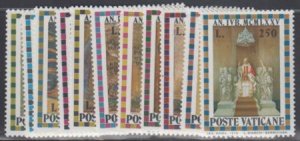 Vatican 561 - 571 NH Set