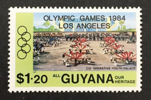 Guyana 1984 #913, 1984 Olympics O/P, MNH.