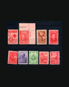 VINTAGE:CUBA 1940'S OGNH POF LOT SCOTTE LOT MIXED LOT 1940AQ