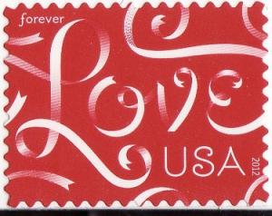 4626 Love Ribbons MNH 2012 Forever Single