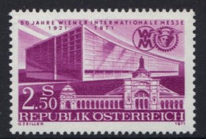 Austria  #903  MNH  1971   Vienna International Fairs