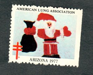 Christmas Seal from 1977 MNH Arizona Single