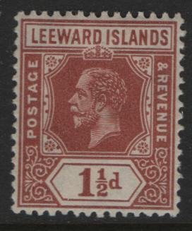 LEEWARD ISLANDS 66A MINT (LH) F/VF