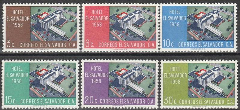 Salvador #697-702  MNH VF (V2509)