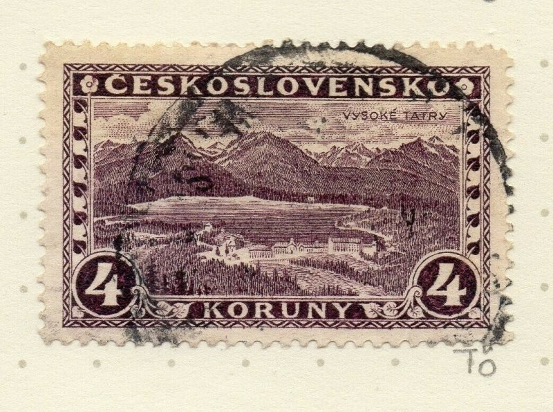 Czechoslovakia 1926-27 Issue Fine Used 4k. NW-148620