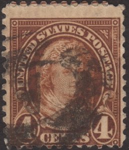 1927, US 4c, Martha Washington, Used, Sc 636