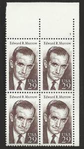 # 2812 MINT NEVER HINGED EDWARD R. MURROW