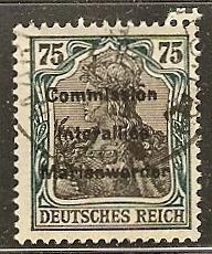 Marienwerder 29 Used 1920 75pf Plebiscite Issue