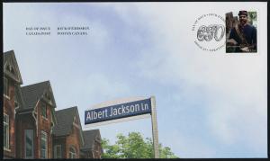 Canada 3165 on FDC - Albert Jackson, Black History