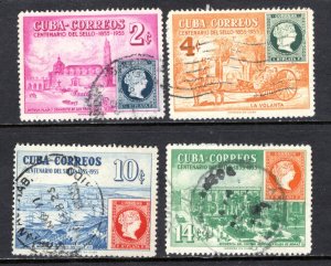 Cuba #539-542   VF  Used  CV $4.40 .....   1550253