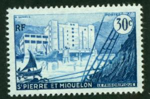 St. Pierre & Miquelon 1955 #346 MH SCV (2014)=$0.95