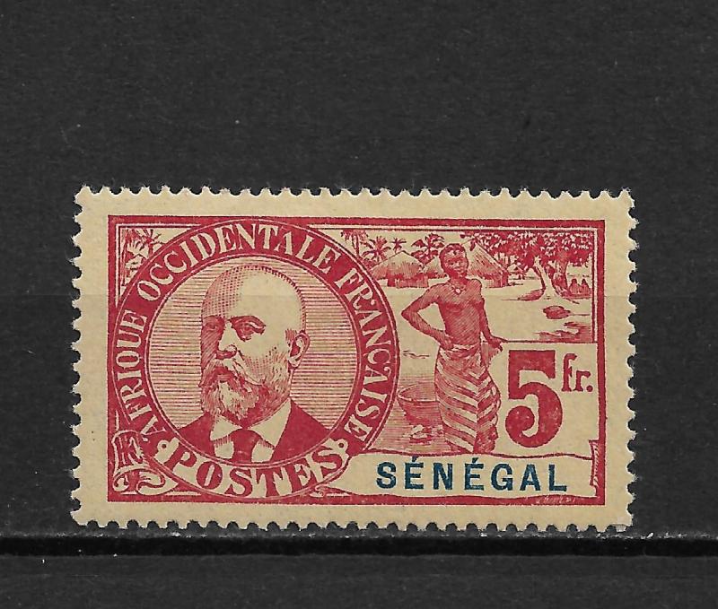 Senegal 1906,5fr,Sc 72,VF Mint hinged*OG ,nice color ! (FC-6)