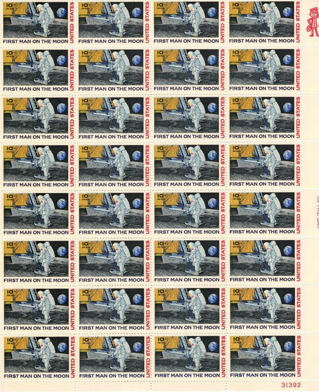 US Mint Sheet. Scott # C76, MNH, Face = $ 3.20, Lot 230813 -03