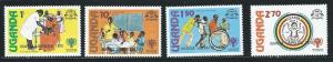 Uganda 266-9 1979 Disabled set MNH