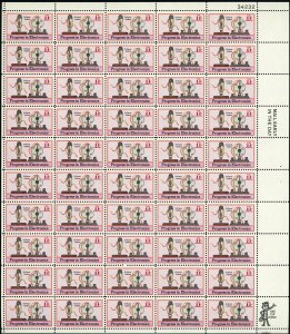 Progress in Electronics Full Sheet of Fifty 11 Cent Stamps Scott C86