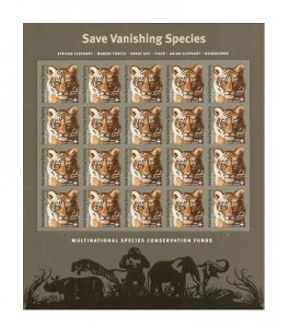 Save Vanishing Species 2011 Forever Stamps