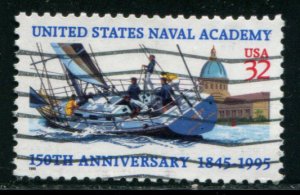 3001 US 32c US Naval Academy, used