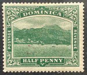 Dominica, Scott 35, Unused LH, Wmk 3