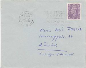 Great Britain 2 1/2d KGVI 1950 Field Post Office 792 British Army of the Rhin...