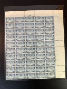 C20 Transpacific Airmail Sheet MNH