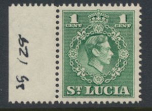 St Lucia SG 146a   SC# 135   perf 14    1949  MVLH see details & scans 