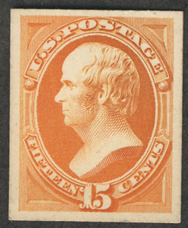 MALACK 163 P4 XF-SUPERB, proof on card, fresh b4766