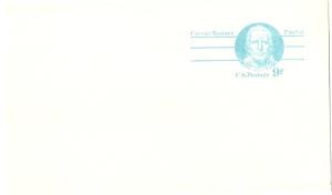 US UX70 (mint postal card) 9