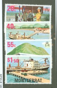 Montserrat #370-373  Single (Complete Set)