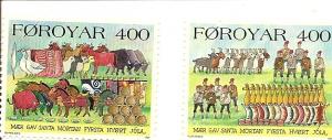 Faroe Islands 274-75 MNH