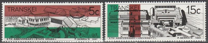 Transkei #91-2  MNH   (S3164)