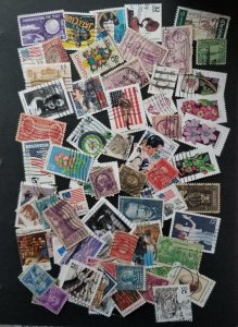 US 100 Different Used Stamp Lot Collection T6024