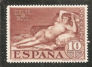 Spain    Scott  399     La Maja Desnuda       Unused